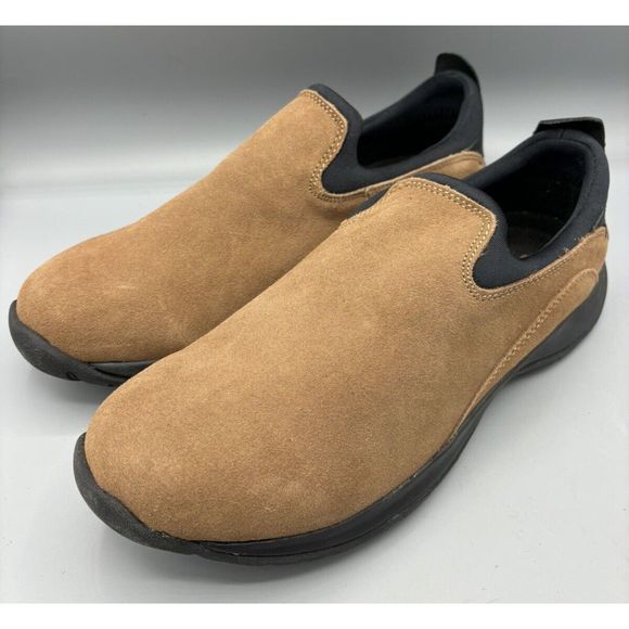 Lands' End Shoes - Lands End Women Shoes All Weather Moccasin Brown Burnt Camel 9